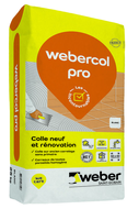SAC WEBER COL PRO ECO BLANC 5 KGS - remplace col pro   (sy)